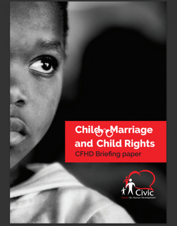 Child Marriages Brochure