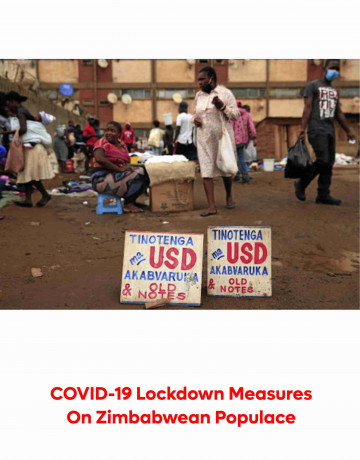 COVID-19	Lockdown	Measures	On	Zimbabwean	Populace